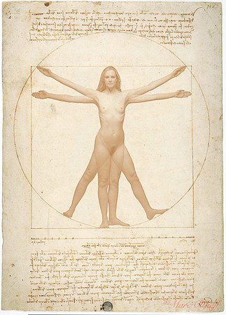 Vitruvian Woman